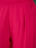 Varanga Women Kurta Adorned With Thread Embroidery With Trousers And Dupatta Featuring Lurex And Lace Detailing