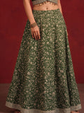 Block Printed Lehenga Choli Set