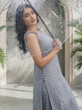 Floral Print Cotton Kurta Set with printed Dupatta