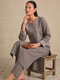 The Sandstone Lattice Women Kurta Set