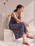 Women's A-Line Dress Adorned With Bold Ethnic-Inspired Prints