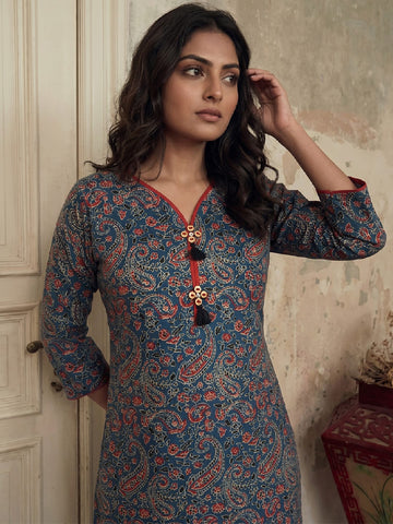 The Boho Tassel Women's Kurta