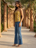 Varanga Mustard Marigold Fusion Women's Top