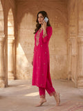 Blush Blossom Women's Kurta Set