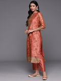 varanga-women-peach-floral-printed-straight-kurta-with-bottom-and-dupatta-vskd32023
