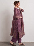 The Royal Purpal Aura Kurta Set