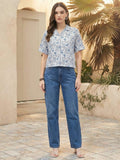 Varanga Women Summer Floral printed Top