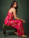 Floral Printed Farsi Salwar With Short Kurti