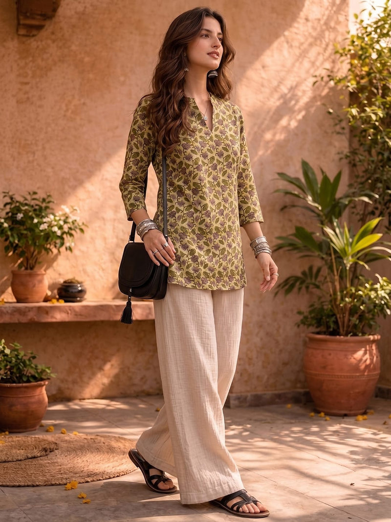 The Mustard Lotus Women's Kurta