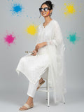 Elegant net dupatta featuring sequence detailing for a stylish and feminine finish.