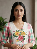 Varanga Multi Colored Women Summer Dress