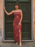 Varanga Rust Colored Women Summer Dress