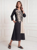 Dual-Tone Botanical Midi For Womens