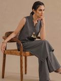 Nirvana-Grey Women'S Kurta Set