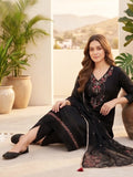 Varanga Women Floral Motif Thread Embroidered Yoke Kurta with Trouser & Dupatta