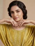 Varanga Women-Bead Work Kurta With Sharara And Dupatta