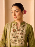 Chanderi Printed Kurta With Trouser And Dupatta