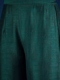 Graceful Green 3-Piece Set And An Elegant Embroidered Dupatta.