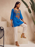 Kashmiri Embroidered Short Kurti