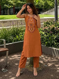 Boho- Rust Women's kurta set