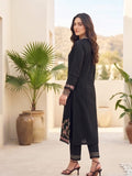 Varanga Women Floral Motif Thread Embroidered  & Orangza Lace Detailed Kurta With Trouser & Dupatta