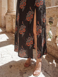 Varanga Black Colored Women Summer Dress