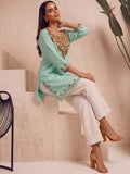 Kashmiri Embroidered Short Kurti