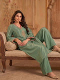 Sage Glow Women's Kurta Set