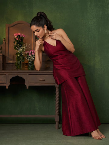 Varanga Women Ethnic Motifs Regular Kurta with Palazzos