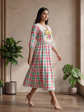 Varanga Multi Colored Women Summer Dress
