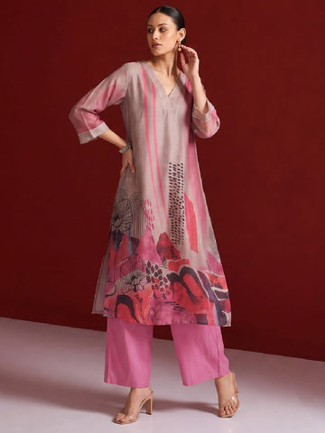 Mulberry Mist Women's Kurta Set