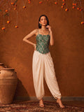 Brocade Corset Top