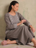 The Sandstone Lattice Women Kurta Set