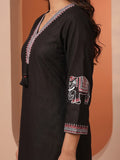 Women's Ethnic Elephant Border Kurta & Trouser With Dupatta Set
