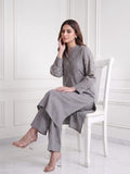 Women Embroidered Kurta With Trousers