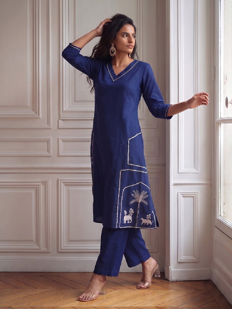 Neel Kantha Women's Kurta Set