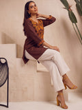 Kashmiri Embroidered Short Kurti