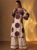 Women's Printed Kurta Set with Farsi Salwar