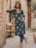 Women Heritage Hathi Printed Kurta