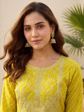 Bandhani-Printed Anarkali With Zari-Embroidered Yoke, Paired With Solid Trousers And Dupatta