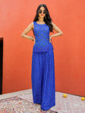 The Indigo High-Slit Tunic Women's Top