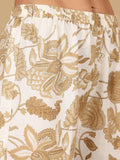 KSUT Women Round Neck Bold Print Co Ord Set