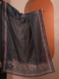 Women's Ethnic Elephant Border Kurta & Trouser With Dupatta Set