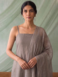 Women Solid Kurta Set With Farsi Salwar