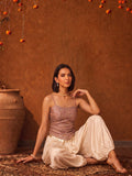 Brocade Corset Top