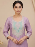 Varanga Women Shimmer Kurta Set With A Sequin-Detailed Net Dupatta