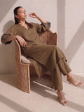 Minimalist Bronze Women Kurta Set