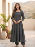 Contemporary Ethnic Kurta Set With  dupatta