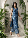 Effortless Summer Indigo Kurta Set