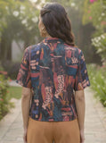 Varanga Women Summer Floral printed Top